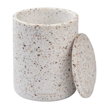 Humdakin Terrazzo vase med lokk Ø13 cm - Red/beige - Humdakin