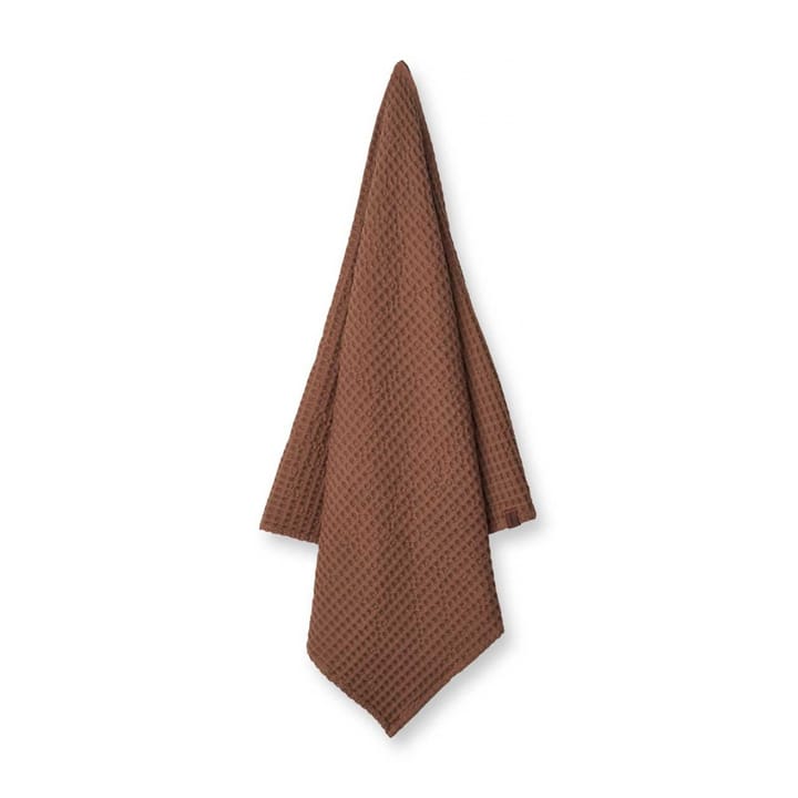 Humdakin Waffle badehåndkle 70 x 135 cm - Acorn - Humdakin
