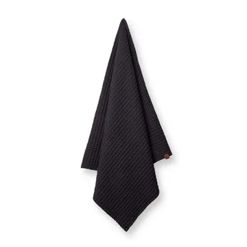 Humdakin Waffle badehåndkle 70 x 135 cm - Coal - Humdakin