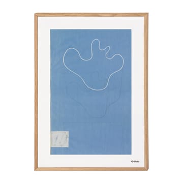 Aalto art Sketch blue plakat - 50 x 70 cm - Iittala