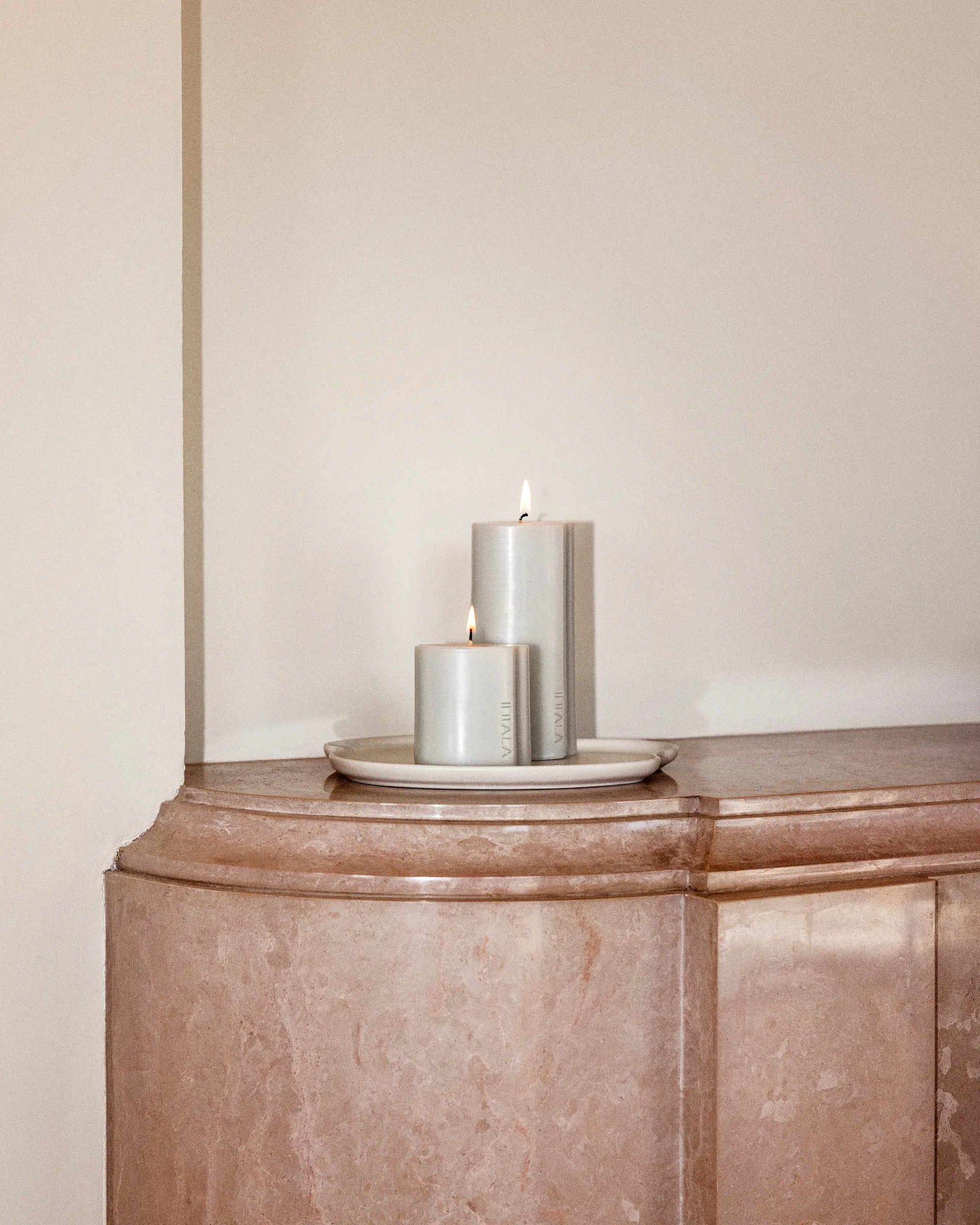 Aalto blokklys, Sand, 8 cm Iittala