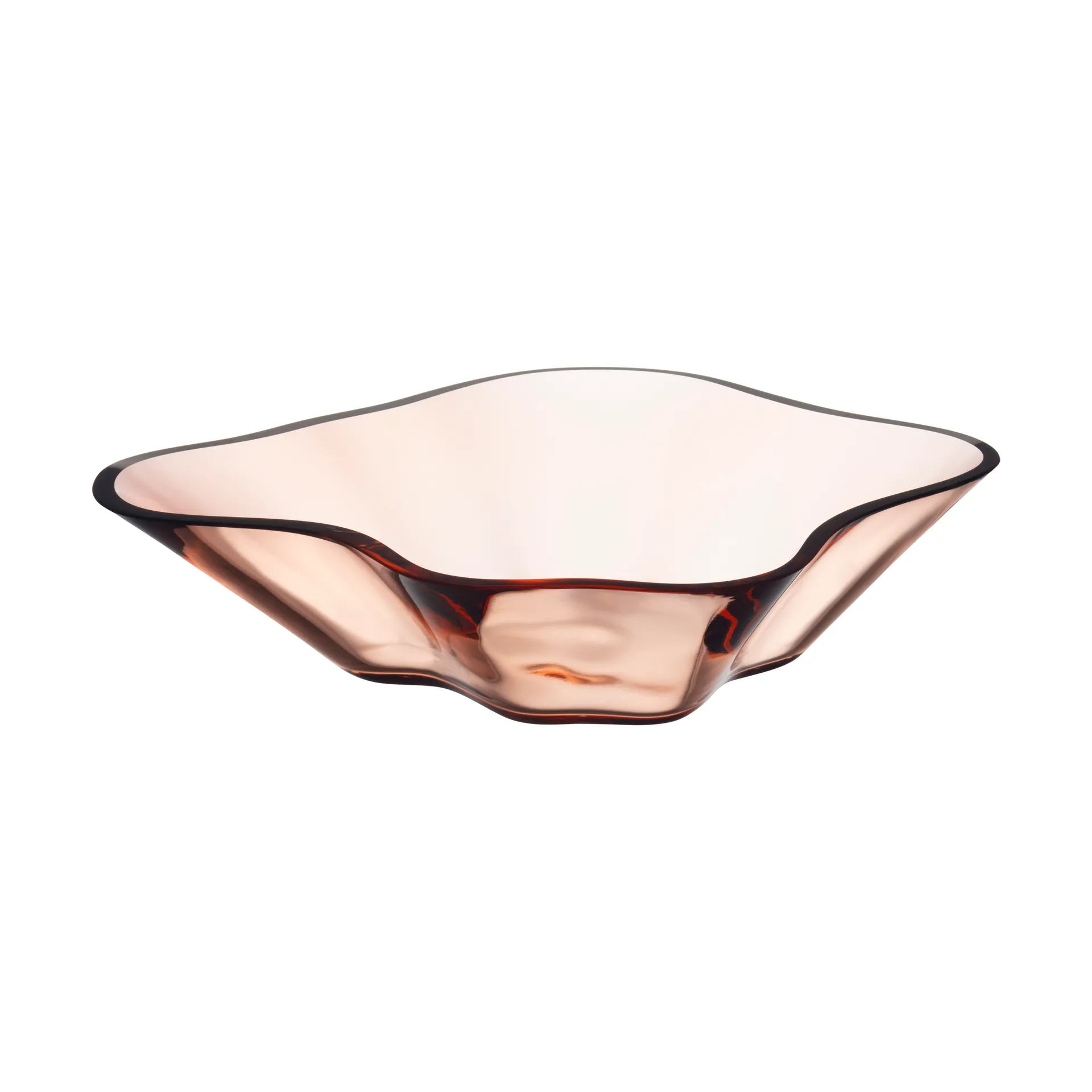 Aalto blomster skål 279x75 mm, Rio brun Iittala