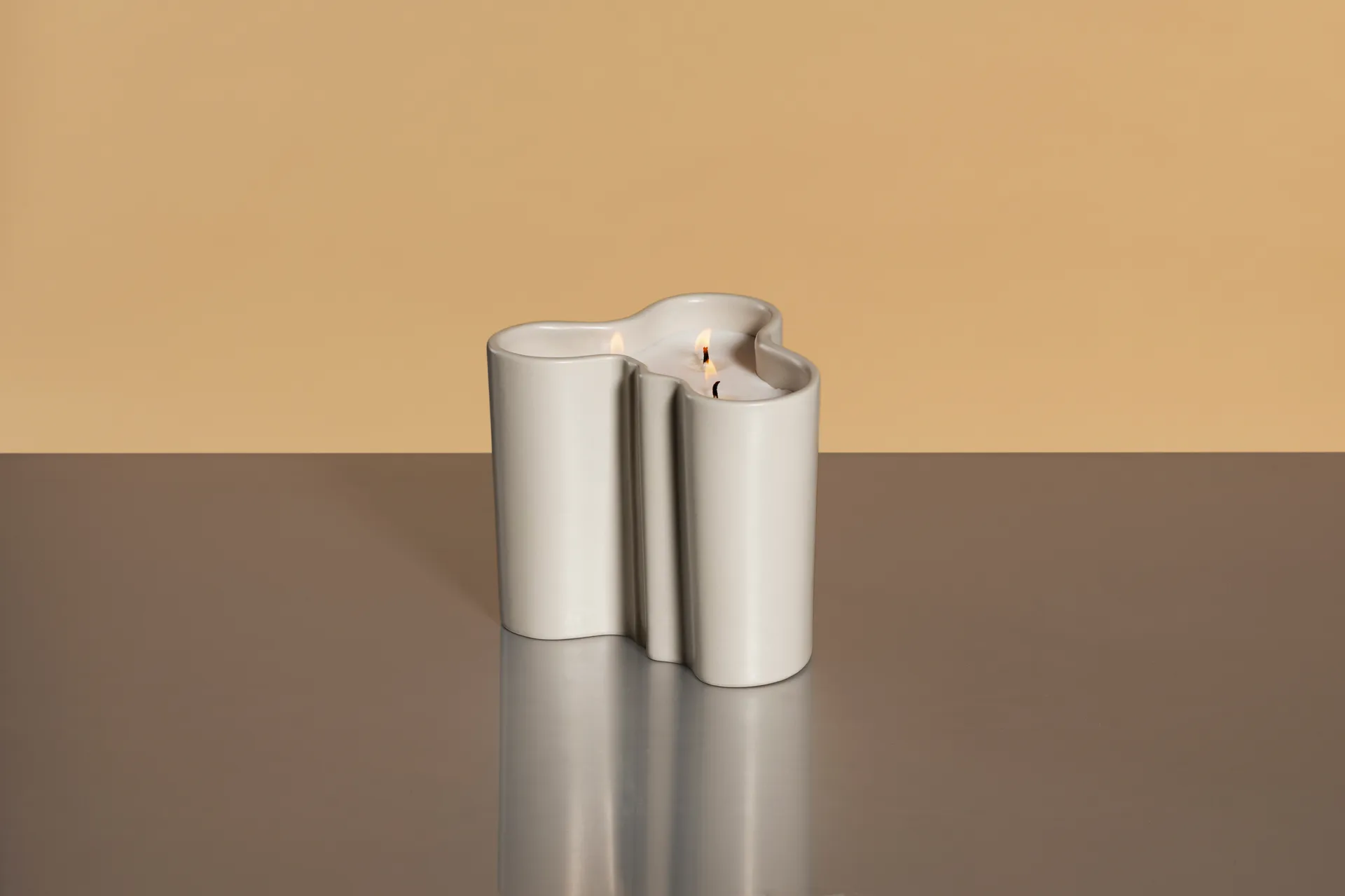 Aalto duftlys 11 cm, Sand Iittala