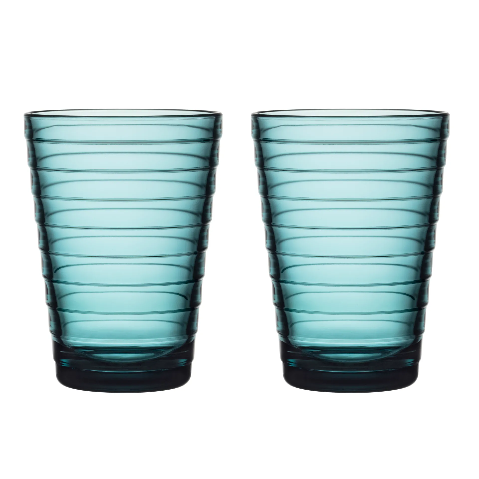 Aino Aalto vannglass 2-pack 33 cl, havblå Iittala