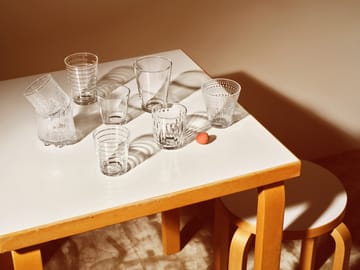 Aino Aalto vannglass 2-pack 33 cl - klar - Iittala