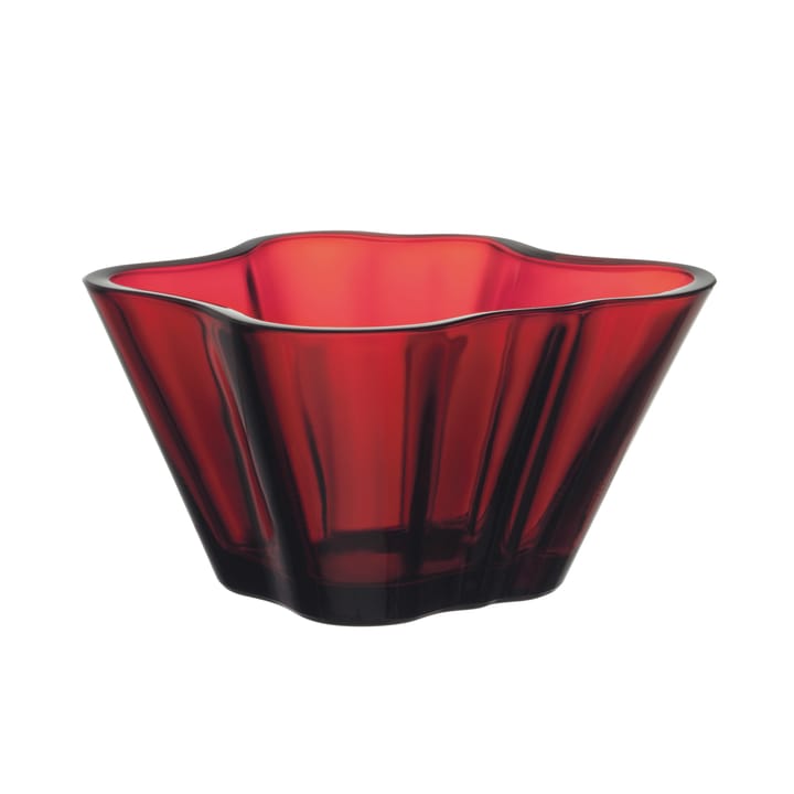 Alvar Aalto skål 75 mm - Tranbär - Iittala