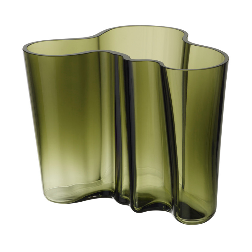 Bilde av Iittala Alvar Aalto vas mossgrønn 160 mm