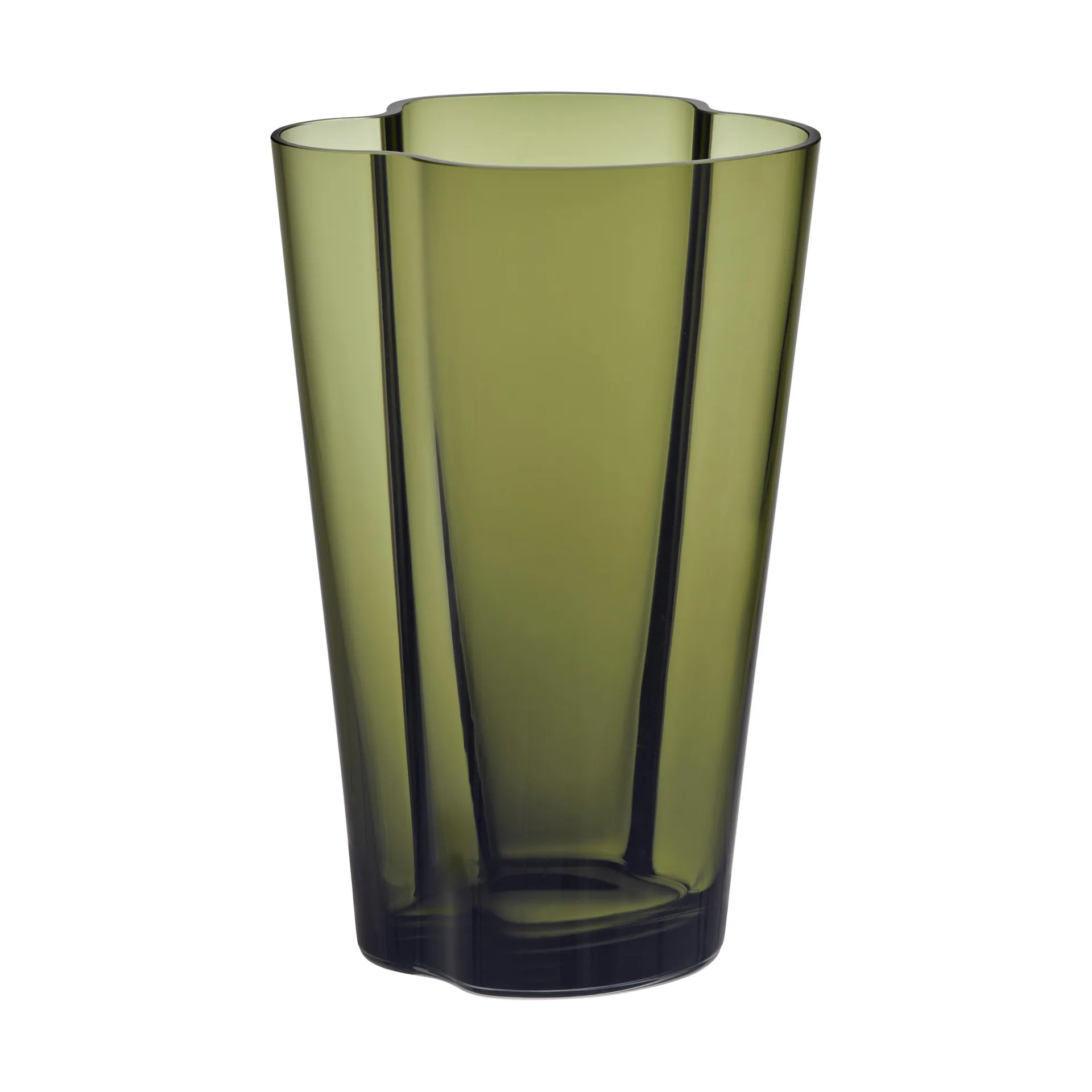 Alvar Aalto vas mossgrønn, 220 mm Iittala