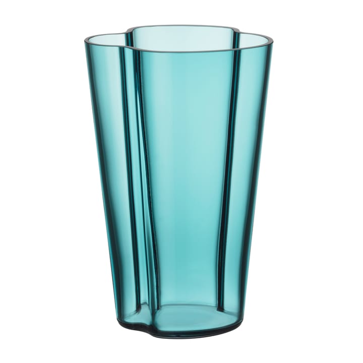 Alvar Aalto vase havblå - 221 mm - Iittala