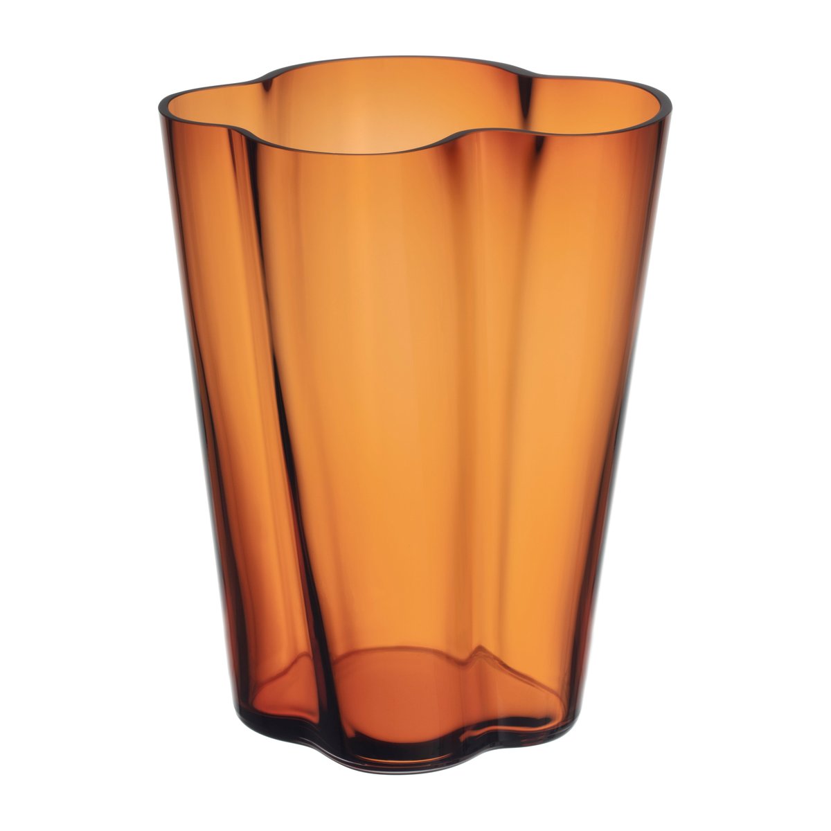 iittala Alvar Aalto vase kobber 270 mm
