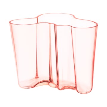 Alvar Aalto vase lakserosa - 160 mm - Iittala