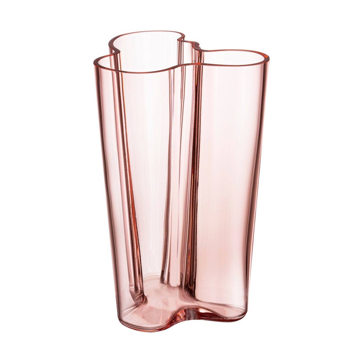iittala Alvar Aalto vase lakserosa 251 mm