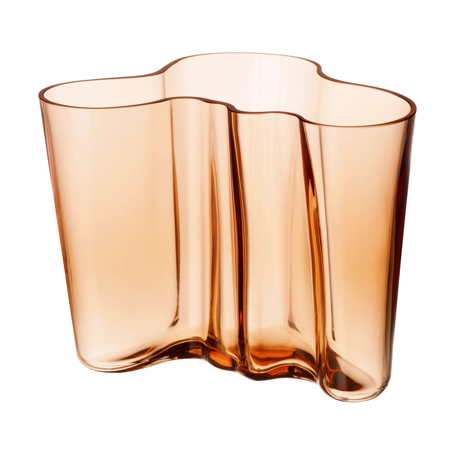 Alvar Aalto vase Rio brun, 160 mm Iittala