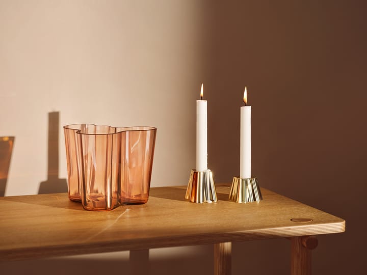 Alvar Aalto vase Rio brun, 160 mm Iittala