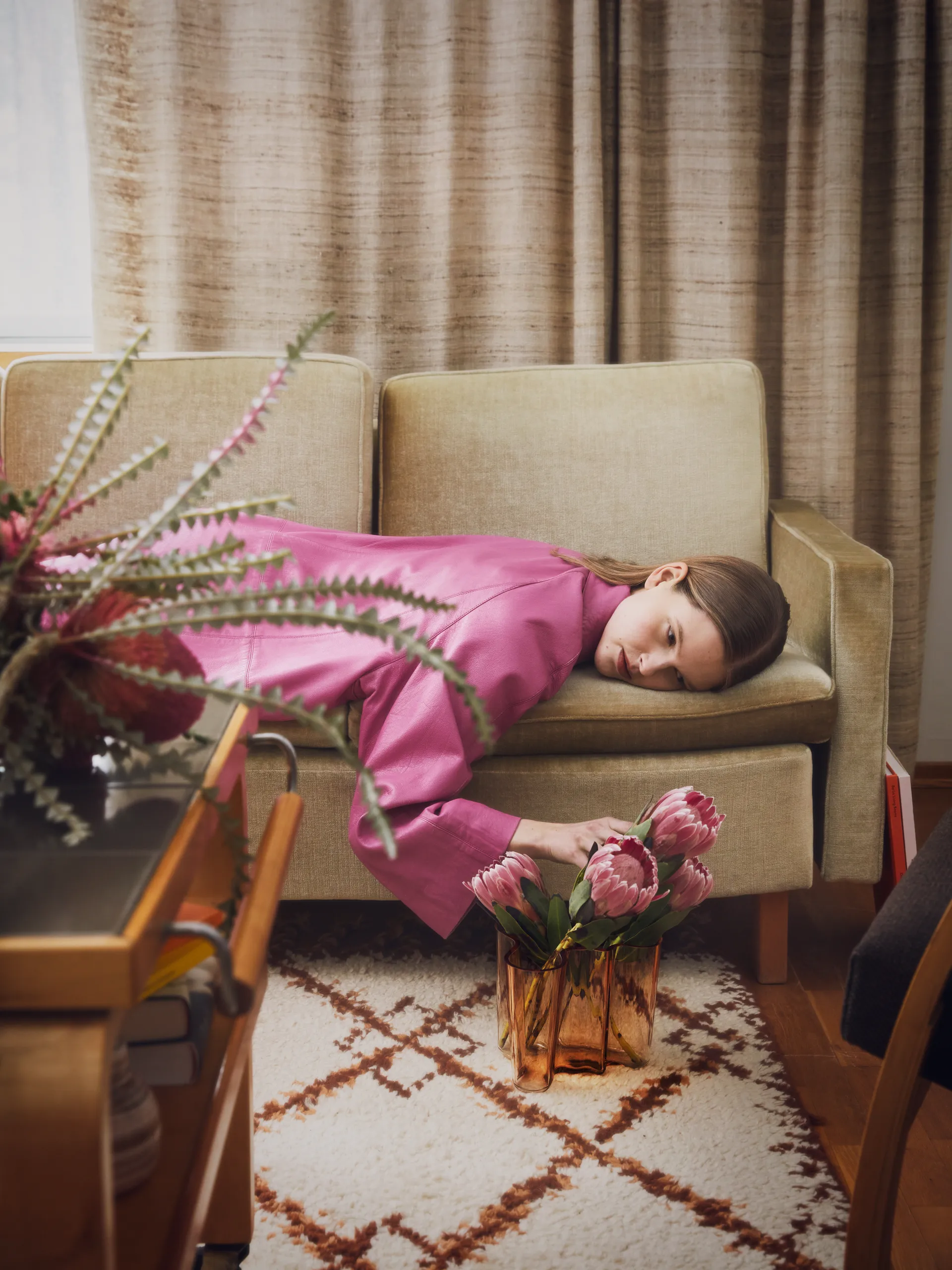 Alvar Aalto vase Rio brun, 160 mm Iittala