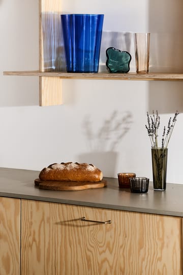 Alvar Aalto vase røykgrå - 180 mm - Iittala