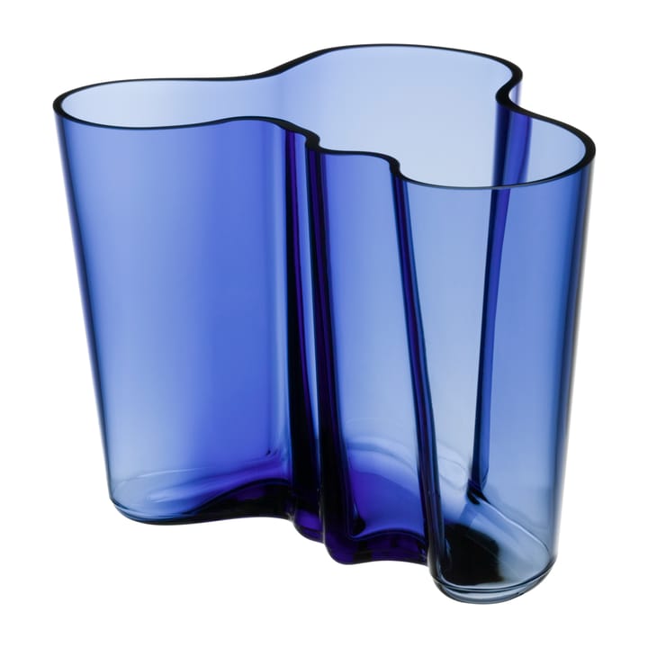 Alvar Aalto vase ultramarineblå - 160 mm - Iittala