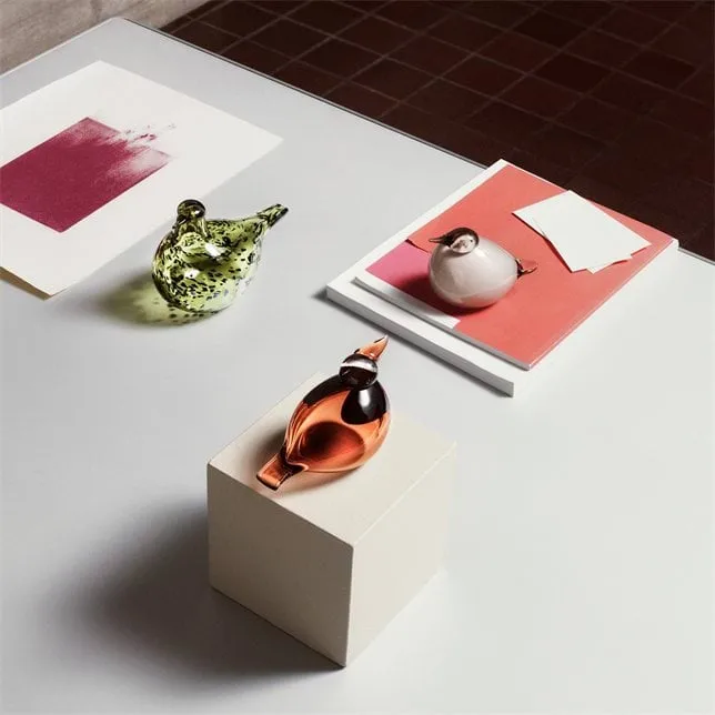 Birds by Toikka Dronningsisfugl, Pomerans, 15,5x7 cm Iittala