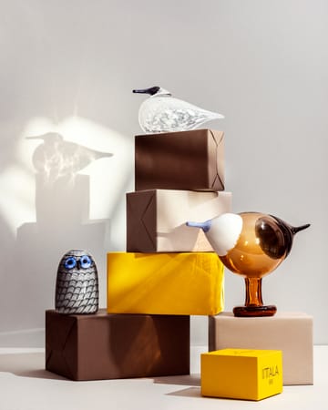 Birds by Toikka liten ugle - Grå - Iittala