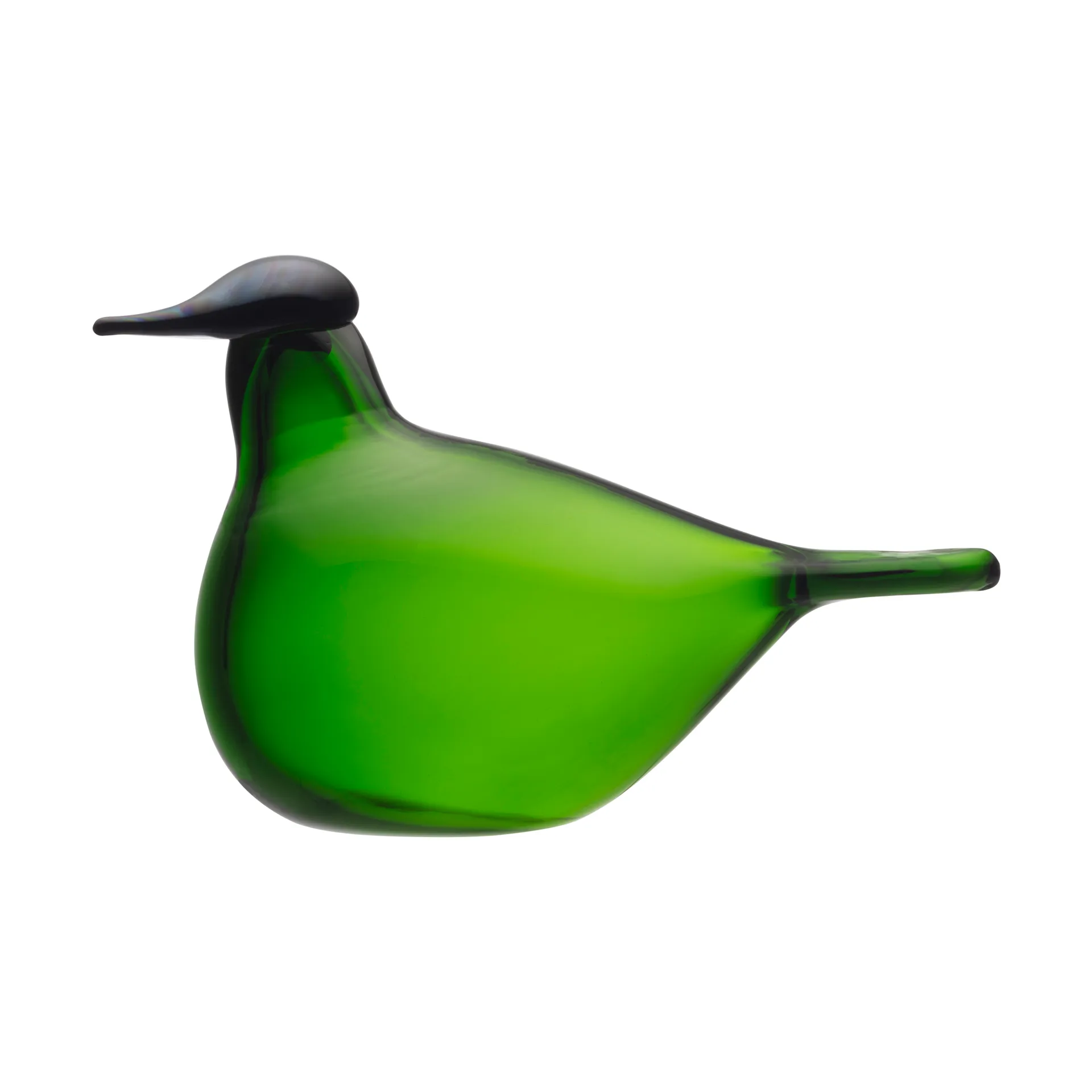 Chiffchaff glassfugl, Grønn, 13×8 cm Iittala