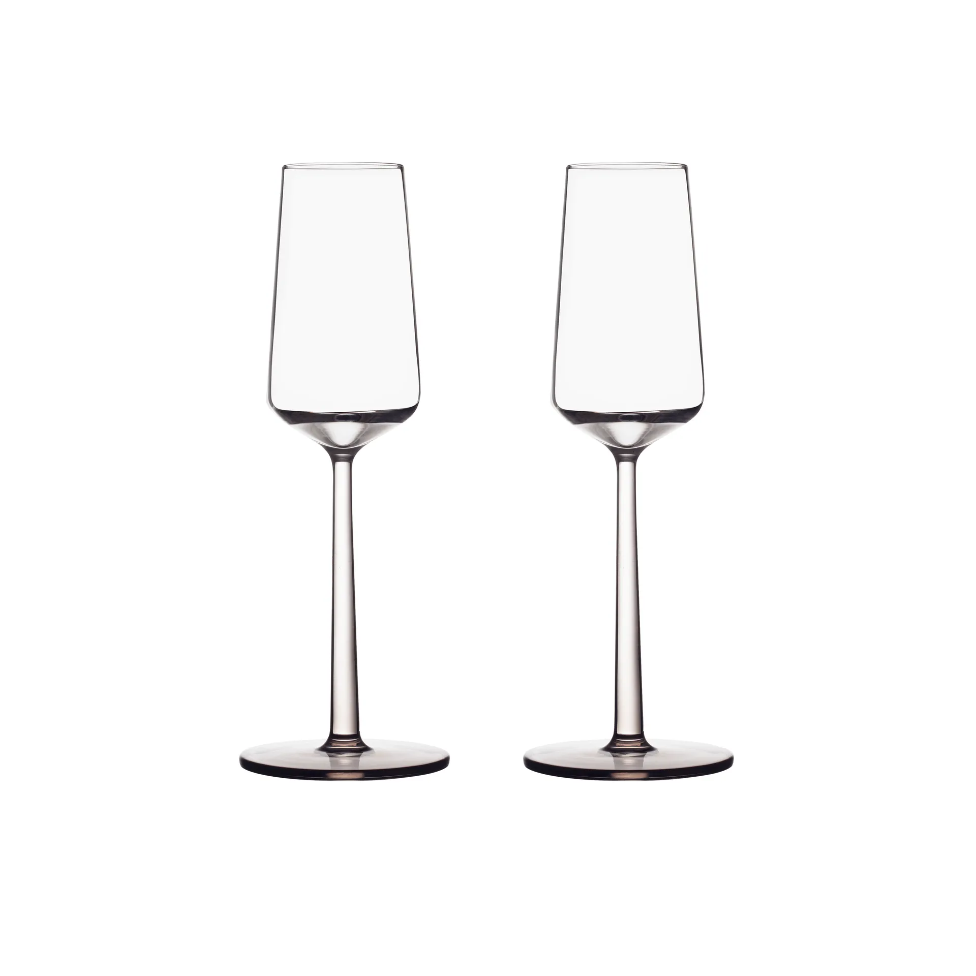 Essence champagneglass 2 stk., Lin, 21 cl Iittala