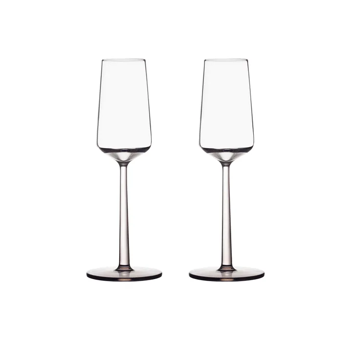 Essence champagneglass 2 stk. - Lin, 21 cl - Iittala