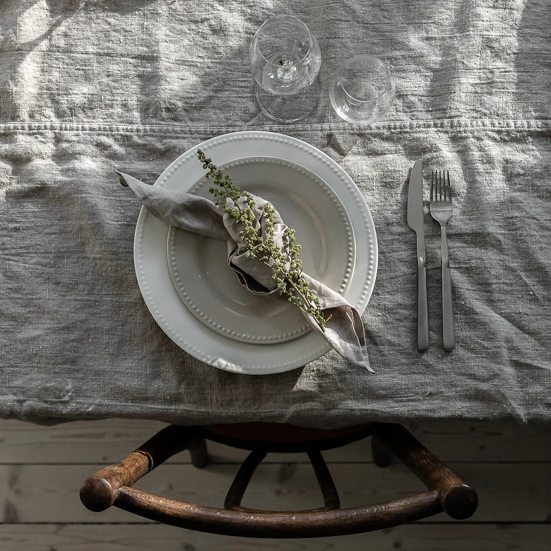 Essence & Dots middagsstartsett 32 deler - Kremhvit Iittala