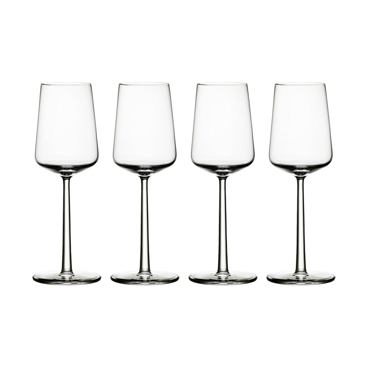 Iittala Essence hvitvinsglass 4-stk 33 cl | Skandinavisk Design | Vinglass | Gjennomsiktig