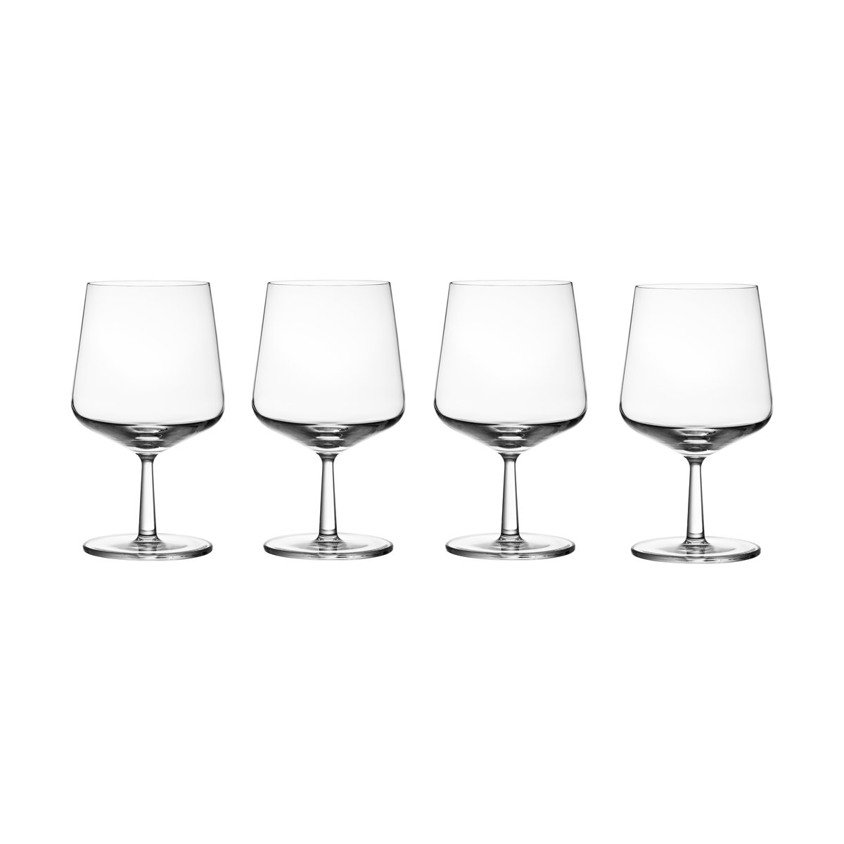 Iittala Essence lglass 4-pakk 4-pakk | Skandinavisk Design | Ølglass | Gjennomsiktig