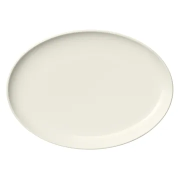 Essence tallerken oval 25 cm - Hvit - Iittala