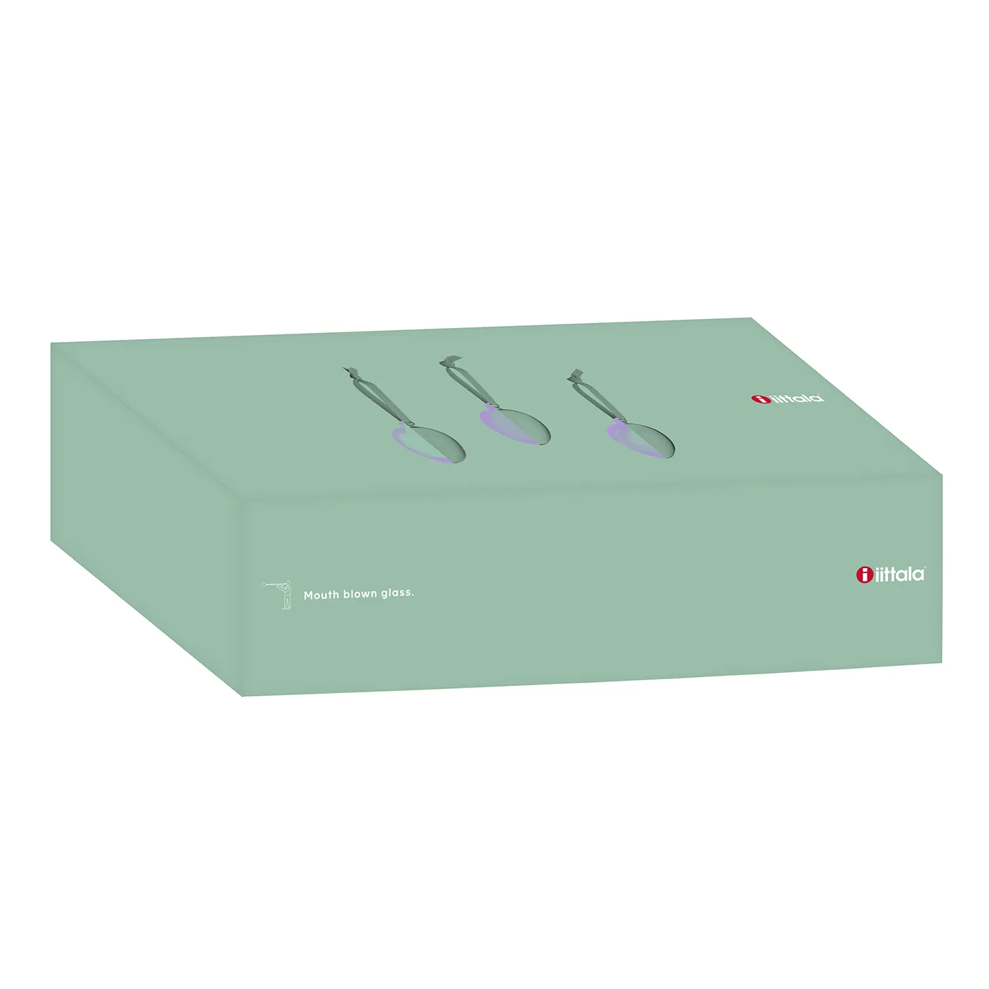 Iittala glassegg 60 mm 3-stk., Multi Iittala