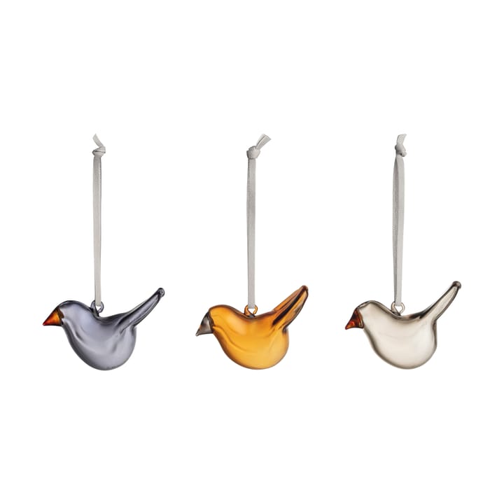Iittala glassfugl 3-pakning - Miks - Iittala