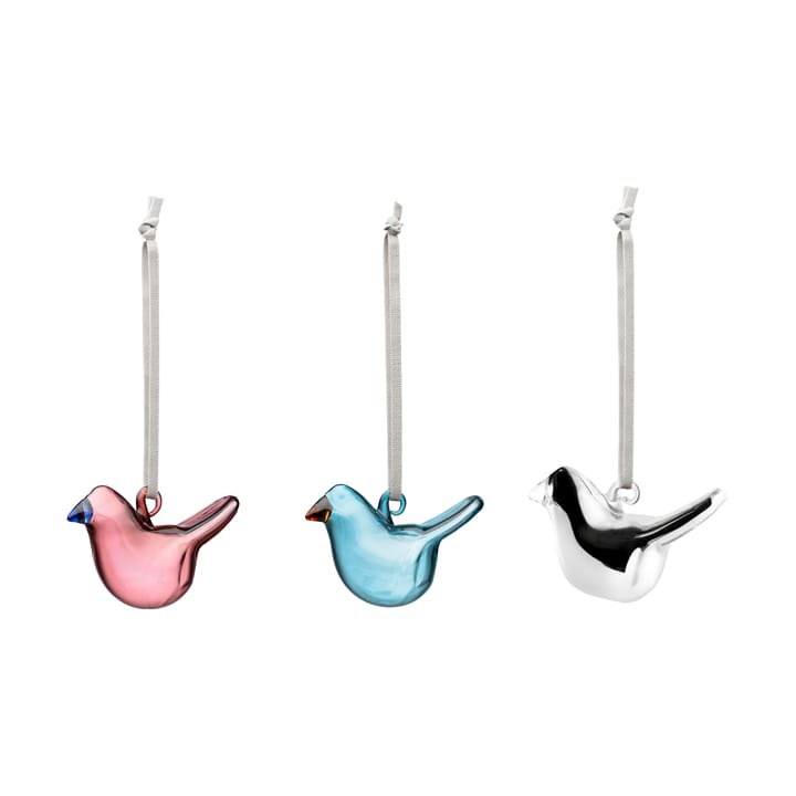 Iittala glassfugl 3-pk - 2025 mix - Iittala
