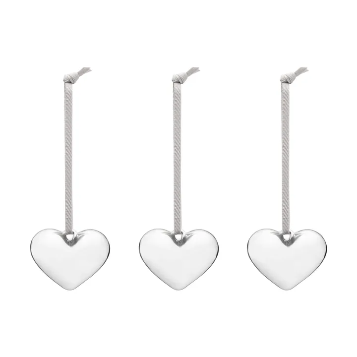 Iittala glasshjerte - Speil, 5 cm, 3-pakning - Iittala