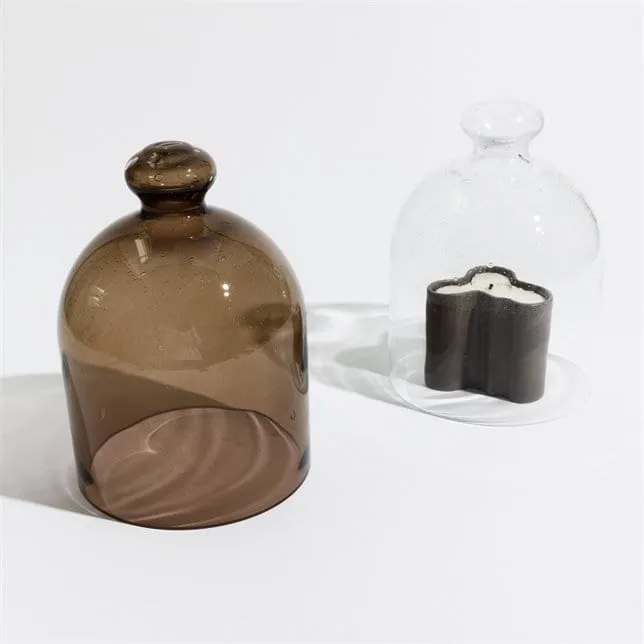 Iittala glasskuppel 160x220 mm, Sand, bobleglass Iittala
