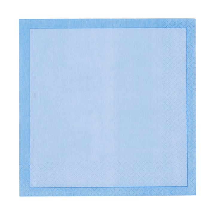 Iittala papirservietter 33x33 cm 20-pakning - Isblå-blå - Iittala