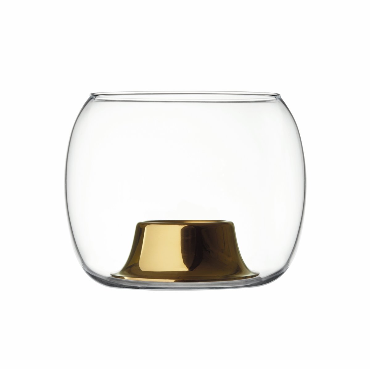 Iittala Kaasa lyslykt klar - rosegull
