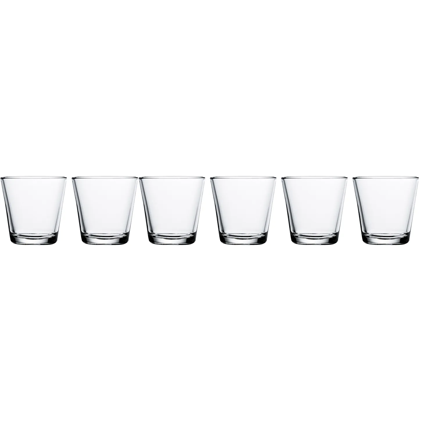 Kartio drikkeglass 21 cl 6-stk., Klar Iittala