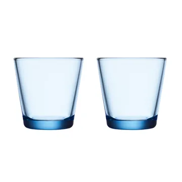 Kartio glass 21 cl 2 pakk - aqua - Iittala