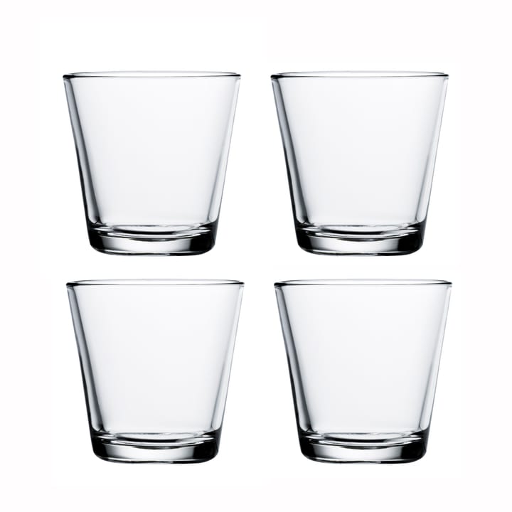 Kartio glass 4-pakk - klar - Iittala