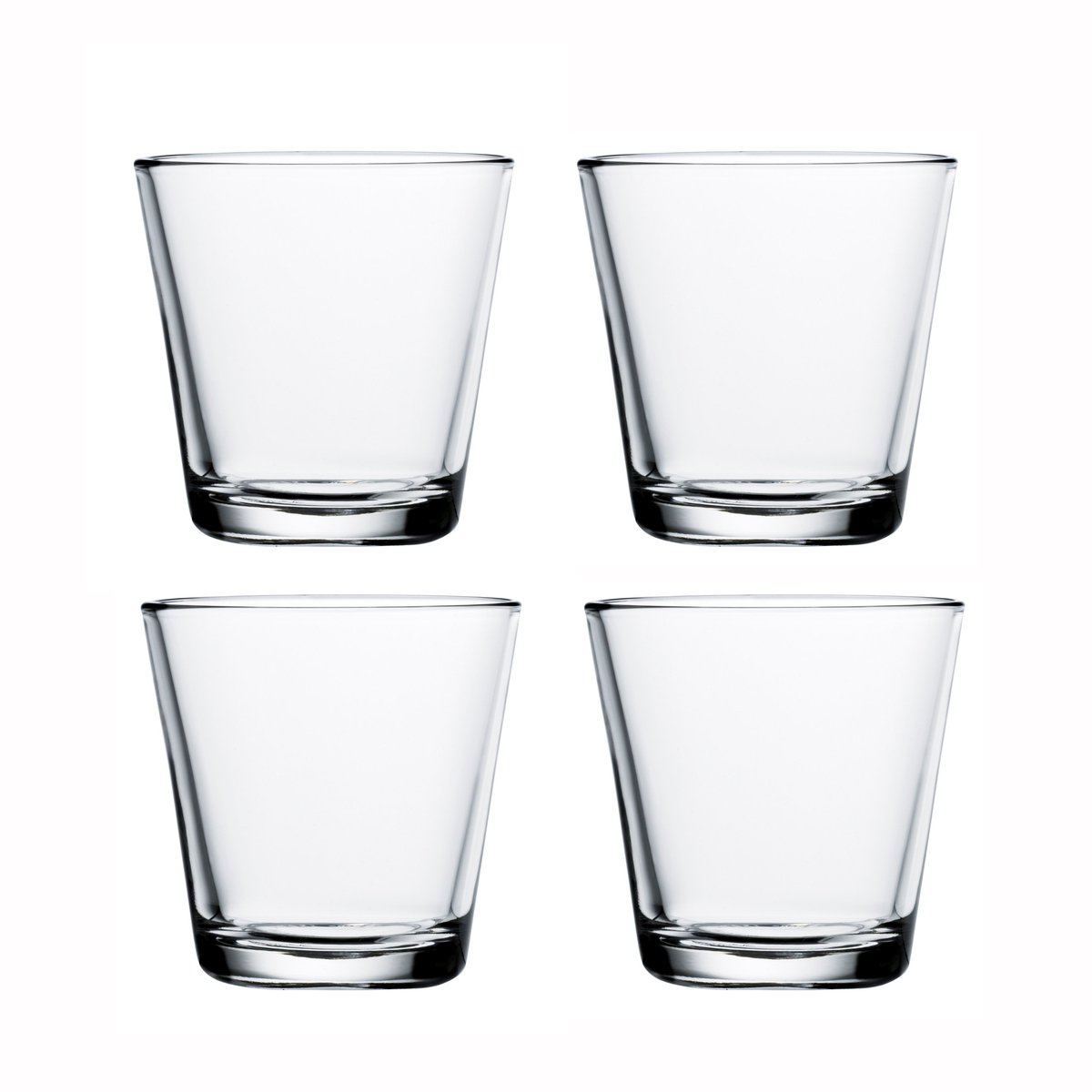 Iittala Kartio glass 4-pakk klar