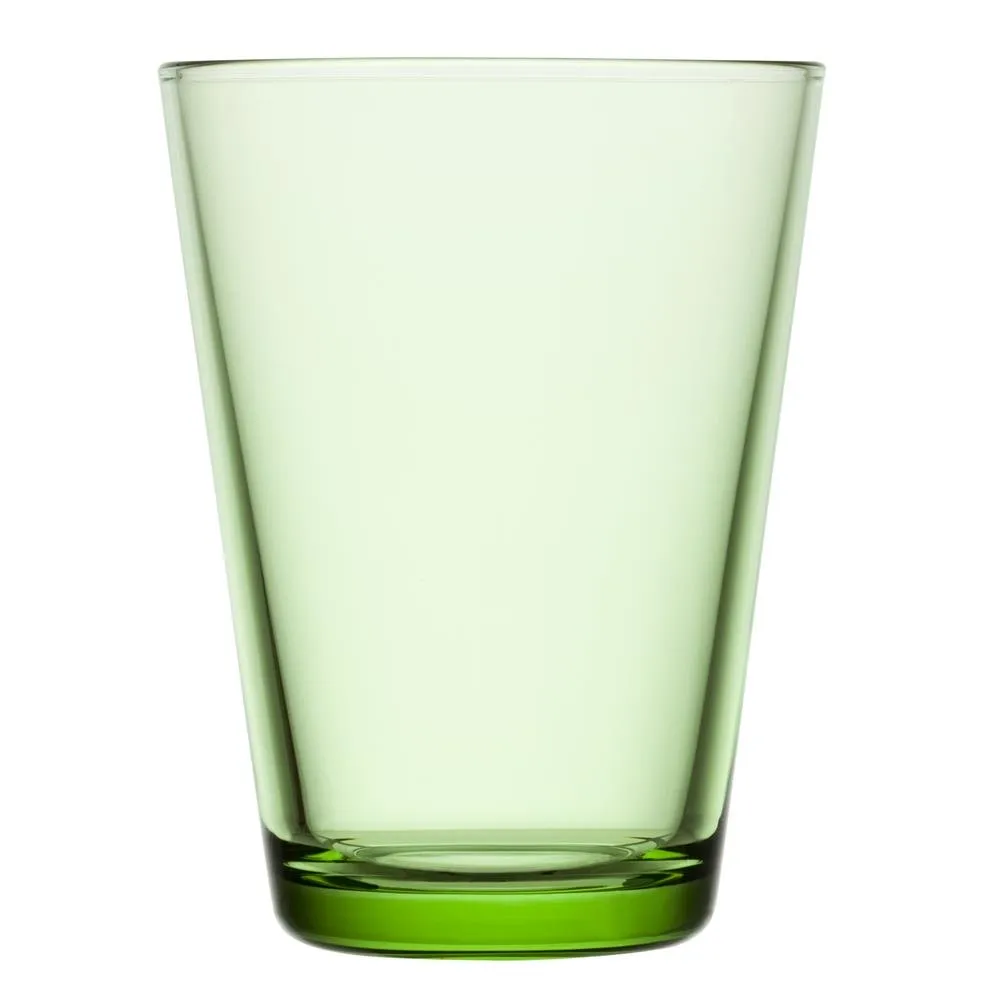 Kartio vannglass 40 cl 2-stk., eplegrønn Iittala