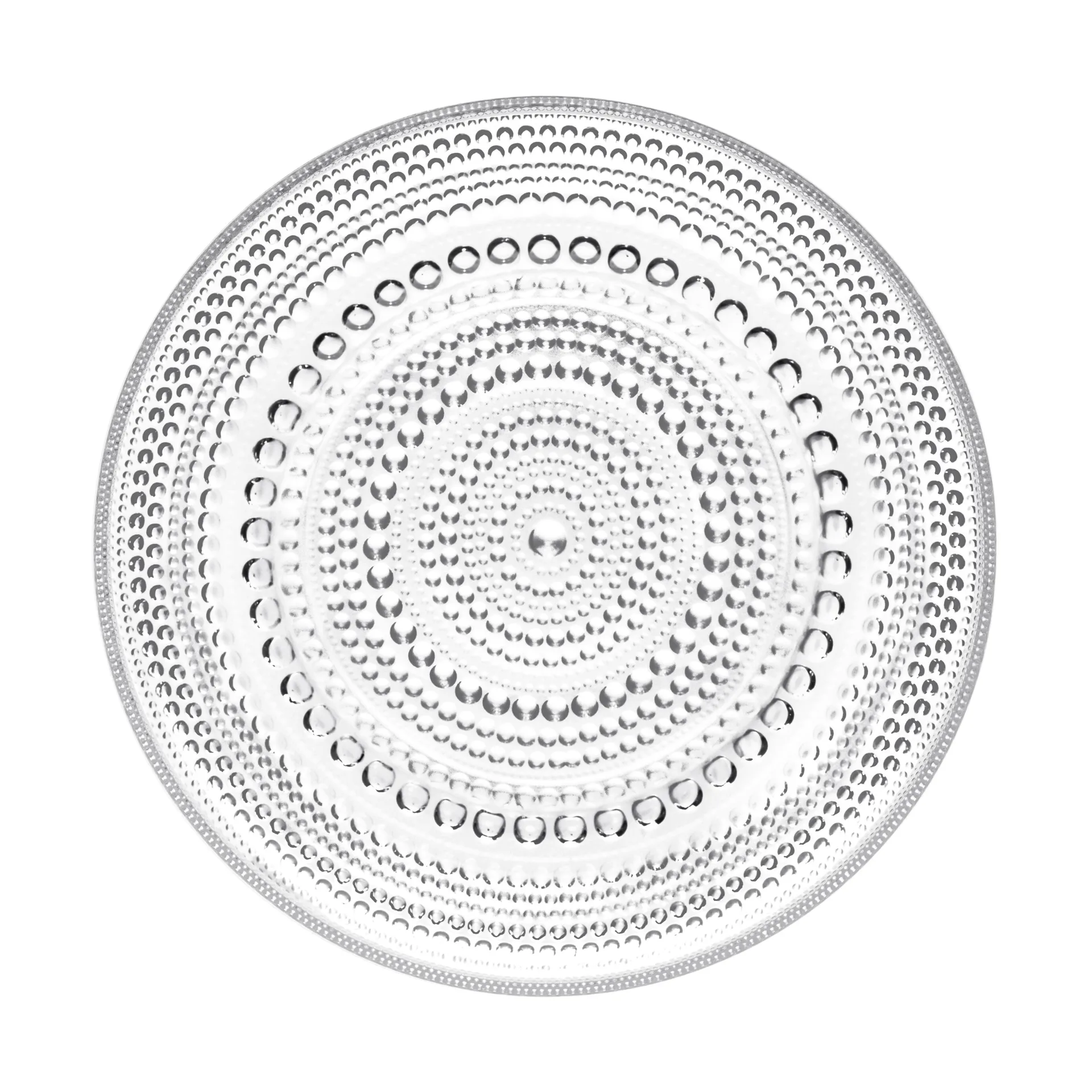 Kastehelmi asjett Ø17 cm, klar Iittala
