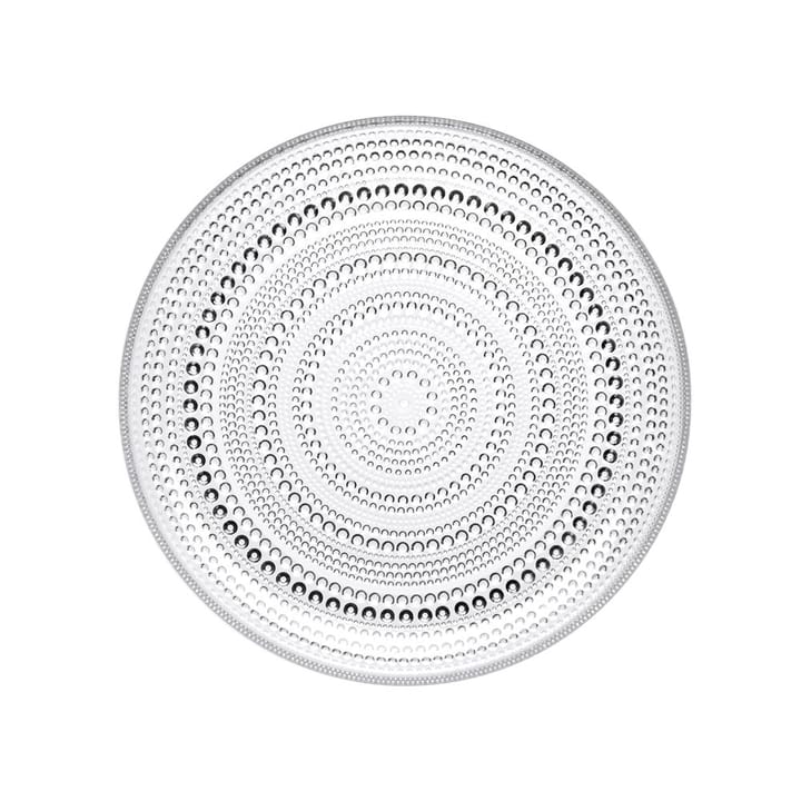 Kastehelmi asjett Ø17 cm - klar - Iittala