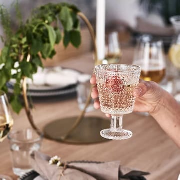 Kastehelmi drikkeglass på fot 26 cl 4-stk. - Klar - Iittala