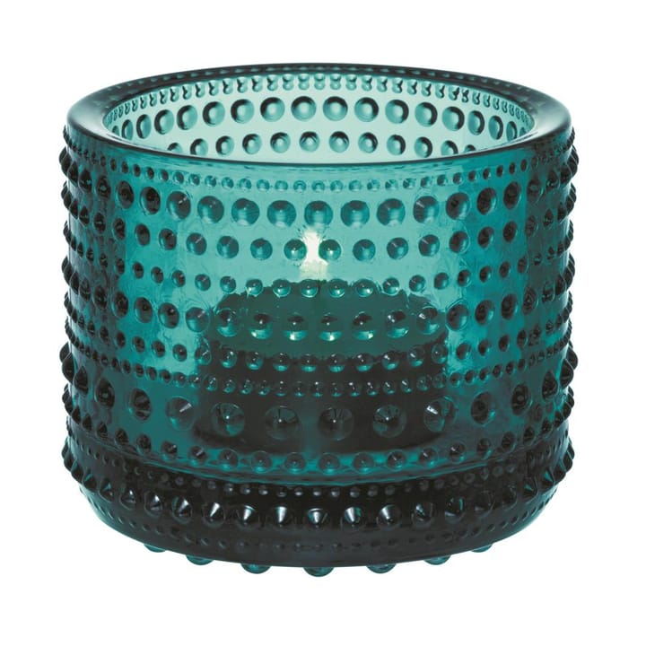 Kastehelmi lyslykt 64 mm - havblå - Iittala