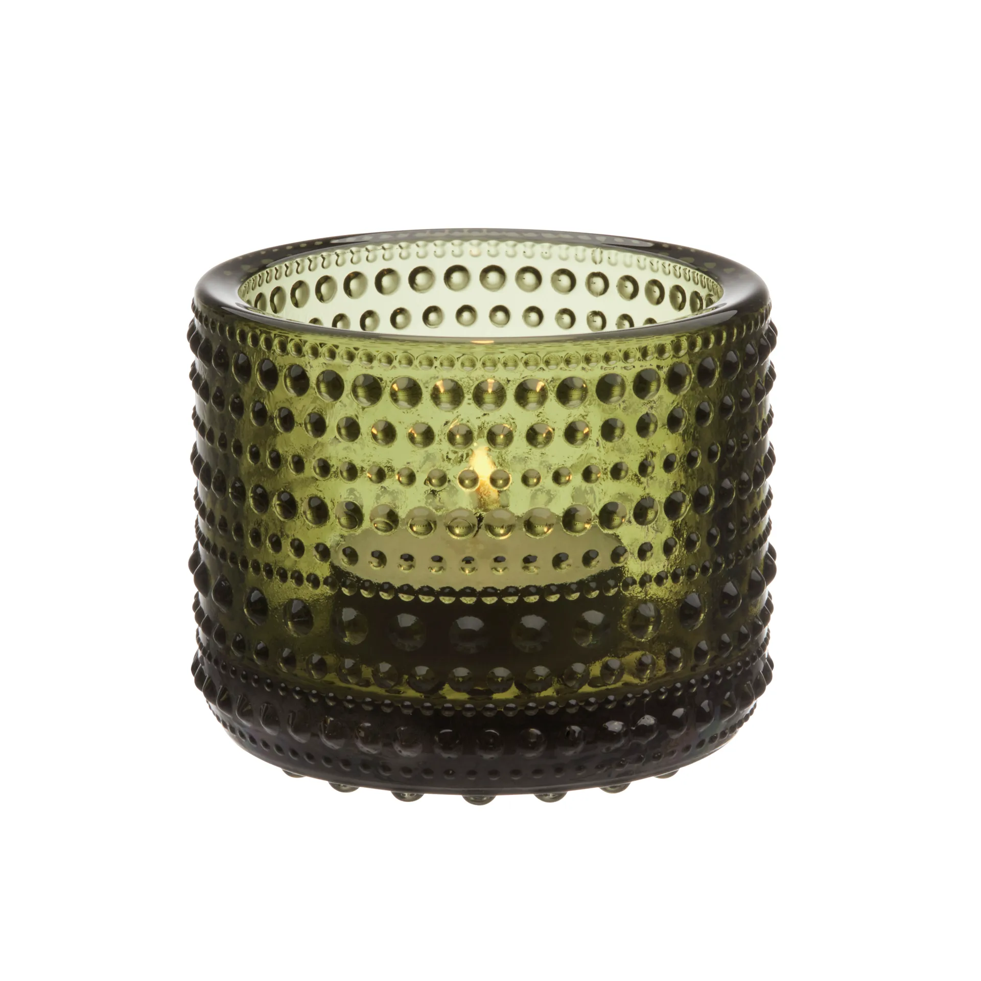 Kastehelmi lyslykt 64 mm, Mosegrønn Iittala