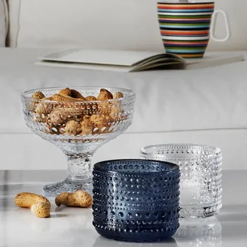 Kastehelmi lyslykt 64 mm - regn (blå) - Iittala
