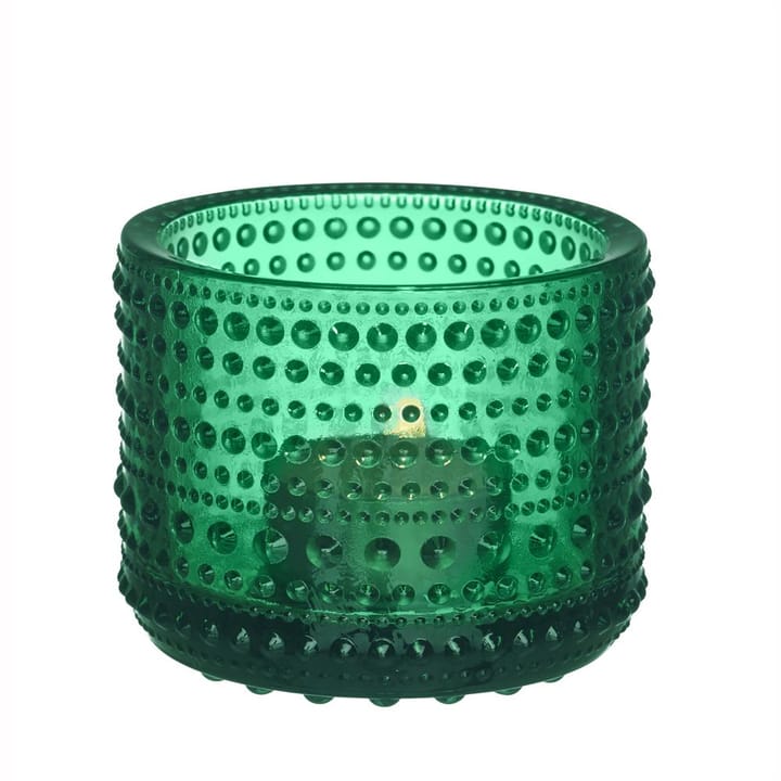 Kastehelmi lyslykt 64 mm - smaragdgrønn - Iittala