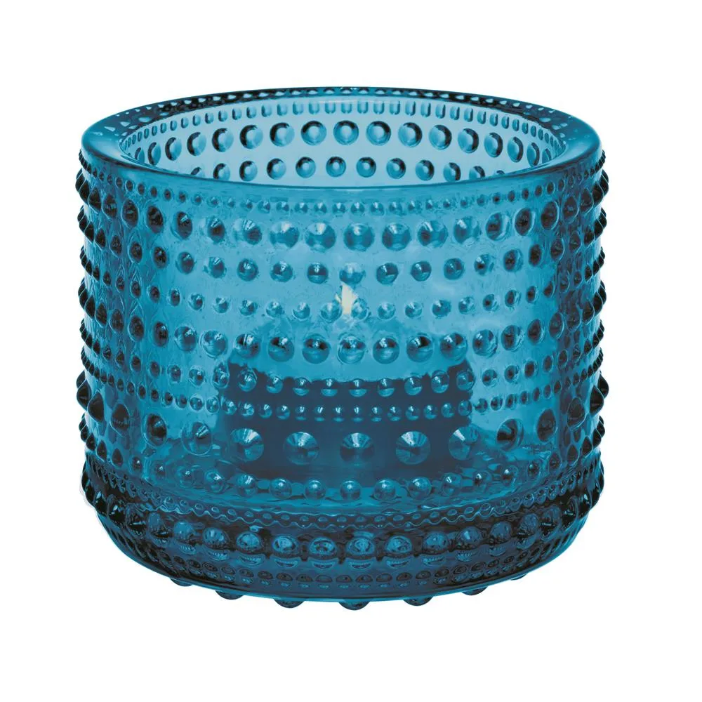 Kastehelmi lyslykt 64 mm, turkis Iittala